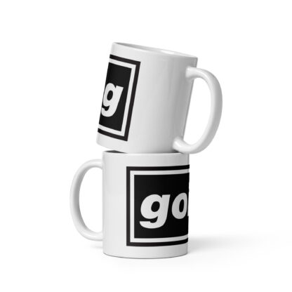 OASIS STYLE 'GOING' White glossy mug - Image 2